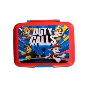 Paw Patrol Kids Leak Proof Bento Lunch Box BPA Free 5 Compartment Red